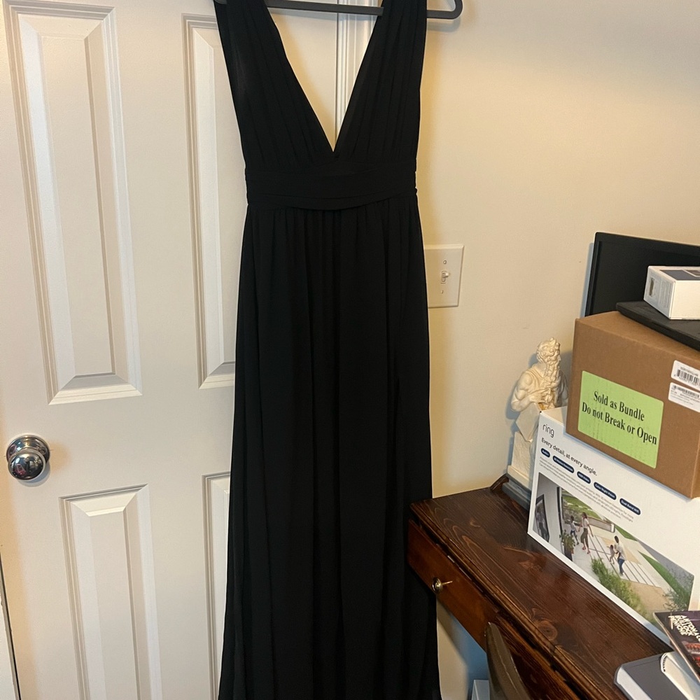 Elegant Black Evening Gown